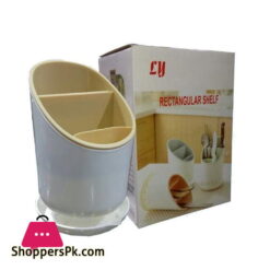 Rectangular Shelf Spoon Holder Kitchen Organizer