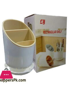 Rectangular Shelf Spoon Holder Kitchen Organizer
