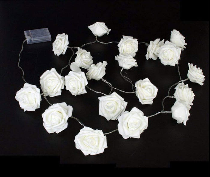 Romantic Rose Design 20 Led String Lights Fairy Light 8 Feet