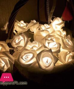 Romantic Rose Design 20 LED String Lights Fairy Light 8 Feet