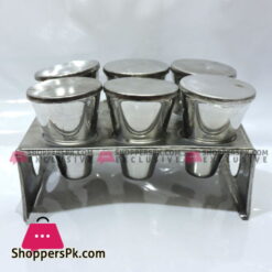 Silver Kulfi Mold ( Set of 6 )