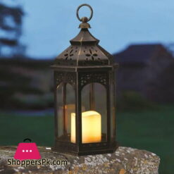 Smart Garden Moroccan Lantern, Metal 13inch