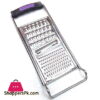 Stainless Steel Flat Grater Fruits Planer With Plastic Grip