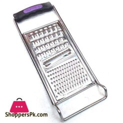 Stainless Steel Flat Grater Fruits Planer With Plastic Grip