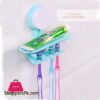 Suction Cup Wall Mount Toothbrush Holder
