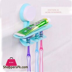 Suction Cup Wall Mount Toothbrush Holder