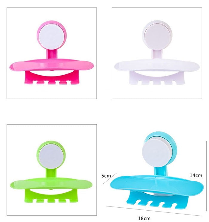 Suction Cup Wall Mount Toothbrush Holder