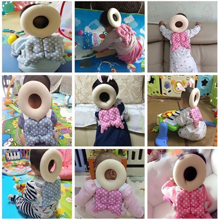 Toddler Headrest Pillow Baby Head Protection Cushion