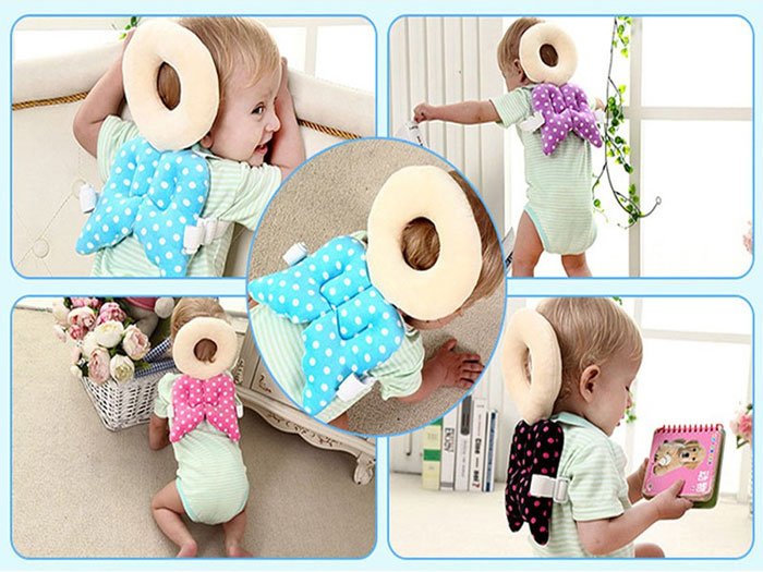 Toddler Headrest Pillow Baby Head Protection Cushion