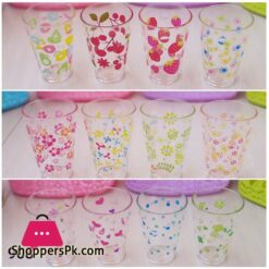 Unbreakable Tritan Acrylic Plastic BPA-free Stackable Drinking Glasses ( Set of 6 )