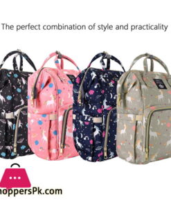 Unicorn Baby Nappy Bag Diaper Bag Backpack Mummy Bag