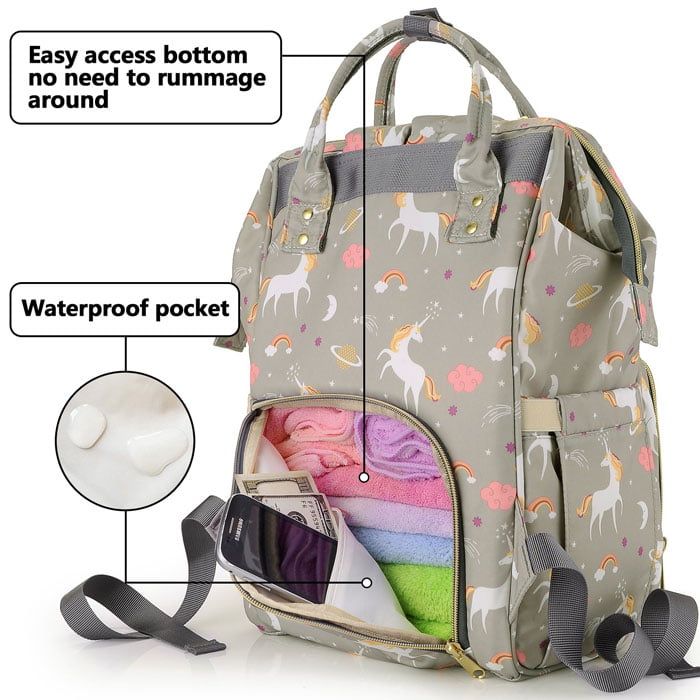 Unicorn Baby Nappy Bag Diaper Bag Backpack Mummy Bag