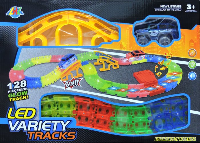 Variety Truck Led 128 Pcs Of Glow Truck