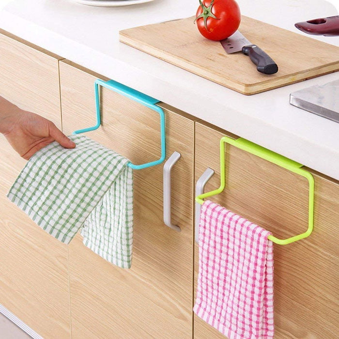 Woogor Plastic Towel Hanging Rack, Multi-Colour