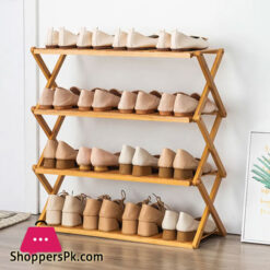 X-BAMBOO SHOE RACK 4 TIER