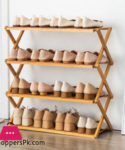 X-BAMBOO SHOE RACK 4 TIER
