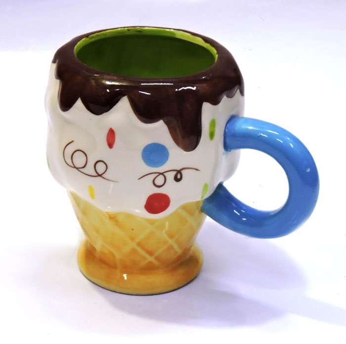 1pcs Ceramic Ice Cream Cup