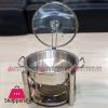 4 Liter Standard Oval Chafing Dish with Glass Lid
