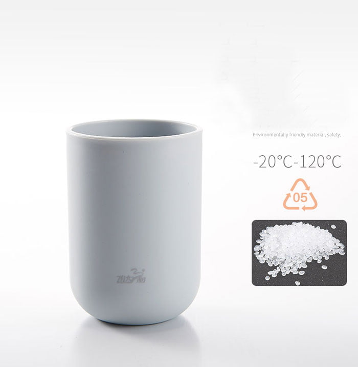 7-Piece Bathroom Set Plastic