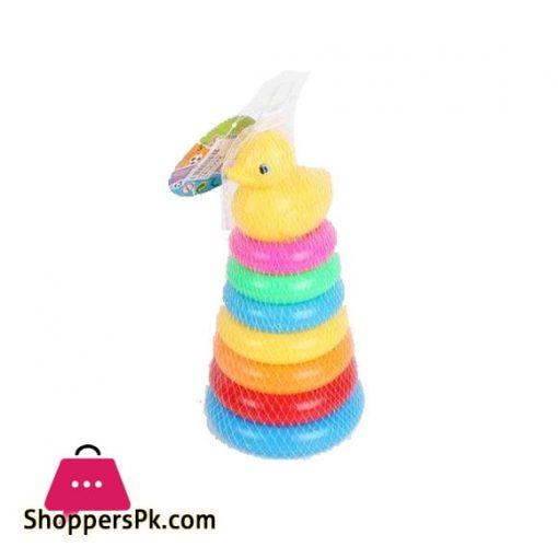 Baby Stacking Rainbow Duck Tower (Ring Tower)