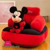 Babys Cute Mickey Mouse Cartoon Plush Toys Support Chair Infant Learning To Sit Removable & Washable Baby Soft Seats Sofa