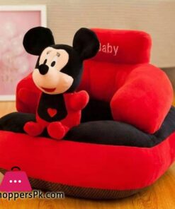 Babys Cute Mickey Mouse Cartoon Plush Toys Support Chair Infant Learning To Sit Removable & Washable Baby Soft Seats Sofa
