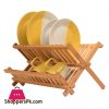 Bamboo Kitchen Compact & Foldable Dish Drainer