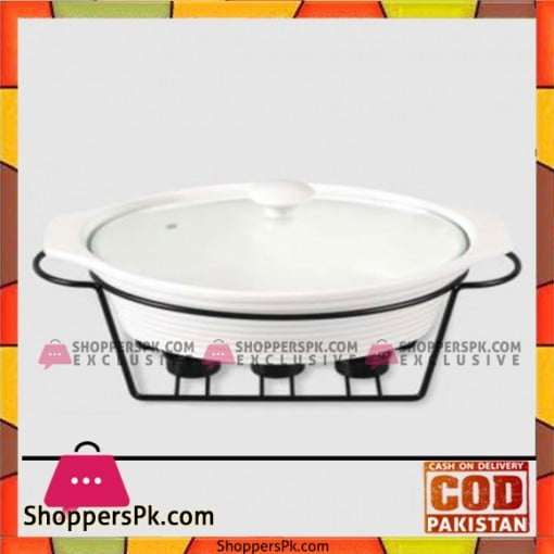 Brilliant Oval Burner Dish Large – CX9762