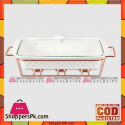 Brilliant Rectangle Casserole+Candle - BR0179(CX2850)