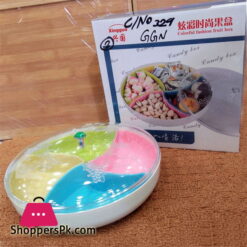 COLORFUL FASHION DRY FRUIT BOX ROUND PLASTIC