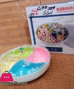 COLORFUL FASHION DRY FRUIT BOX ROUND PLASTIC