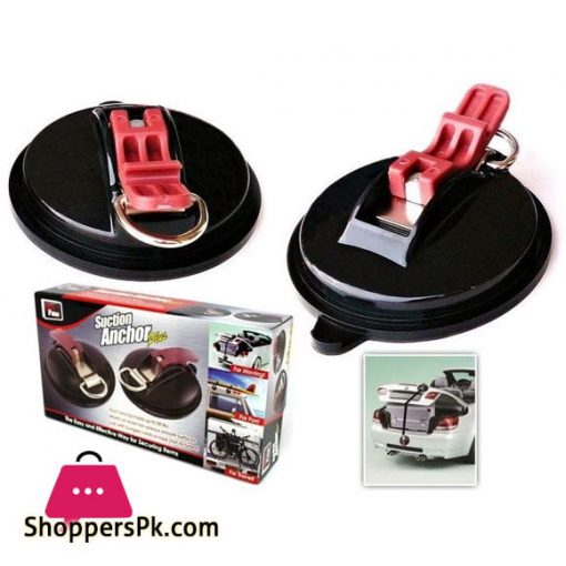 Car Luggage Hold Suction Anchor Plus Securer Pair For Car Securing Item