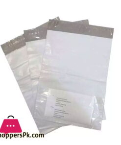 Courier Flyer Bags Square with Pocket - 100 Peaces - 14 x14 Inches