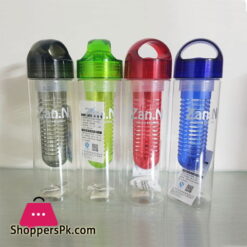 Detox Water Bottle BPA Free - Drinking Fruit Infusion Bottle