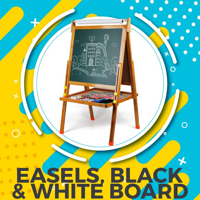 Easels, Black & White Boards in Pakistan