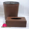 Fancy Dustbin &Amp; Tissue Box Set