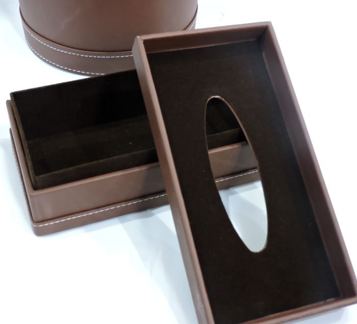 Fancy Dustbin &Amp; Tissue Box Set