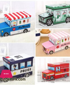 Floding Kids Storage Box + Stool