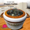 Happy Gains X-Large Glass Top Hotpot 4000 Ml