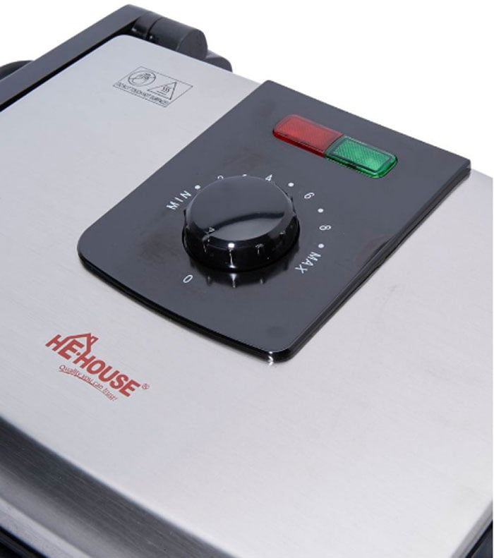 Hehouse Press Grill He-727 Silver/Black