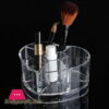 Heart-Shaped Cosmetic Organizer Acrylic Makeup Display