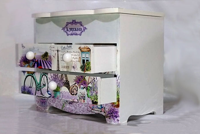 Wooden Hello Kitty Jewellery Box