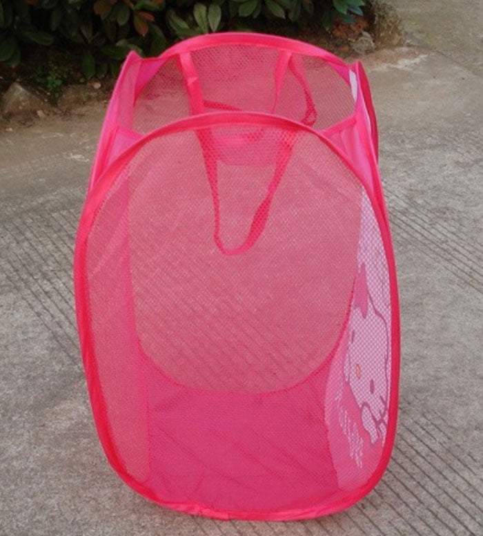 Hello Kitty Laundry Basket Washing Clothes Storage Basket