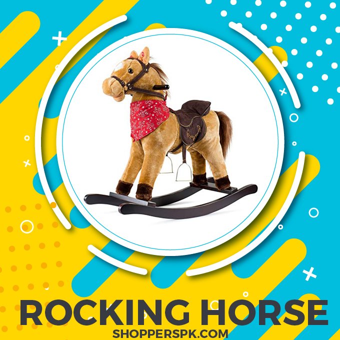 Kids Rocking Horse Pony Rides Toy in Pakistan