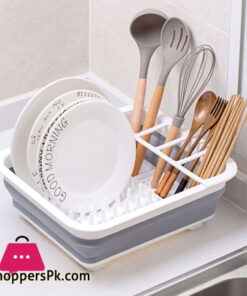 Kitchen Shelf Folding Rack for Dish Drainer