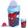 Cartoon Plastic Dustbin With Lid