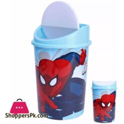 Cartoon Plastic Dustbin With Lid