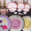 Mikasa Melamine Plastic 8 Person Double Glaze 64 Pcs Dinner Set