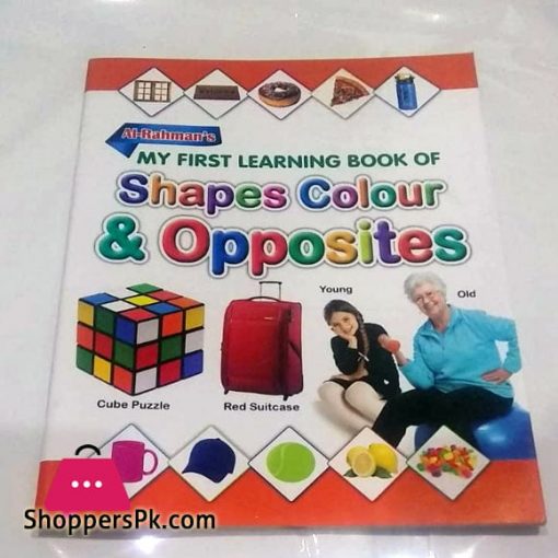 My First Learning Book of Shapes Colour & Shape Opposites