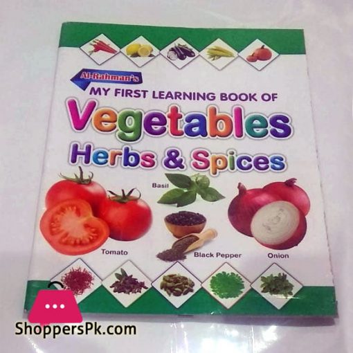 My First Learning Book of Vegetables Herbs & Spices